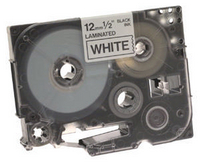 Brother P-Touch Tape TZ231 12mm Labels Black on White TZ-231-0