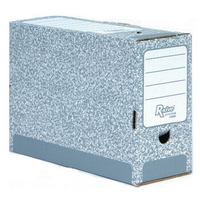 R-Kive Transfer Files System 123mm Grey White Fellowes 01805 Pk20-0