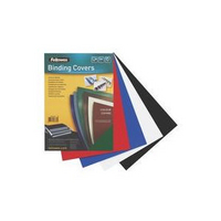Fellowes PVC Clear Comb Binding Covers A4 150micron 53760 Pk100-0