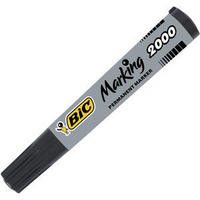 Bic Permanent Marker Bullet Tip Black 2000092 820915-0