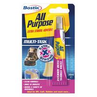Bostik All Purpose Clear Glue 20ml Pk6 80207-0