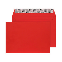Blake C5 Wallet Envelope Peel And Seal 120gsm Pk250 Pillar Box Red-0