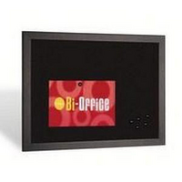 Bi-Office Memo Notice Board 600x900mm Black Frame FB0736169-0