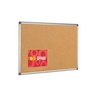 Bi-Office CA051790 Earth-It Aluminium Frame Cork Board 1200x900mm-0