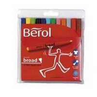 Berol Colourbroad Pen Assorted Water Based Ink Tub of 42 CBT S0375970-0