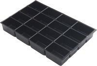 Bisley Plastic Insert Tray 2 inches 16 Compartments 2/16-0