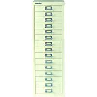 Bisley Multi-Drawer Cabinet 39 inches A4 15 Drawer White-0