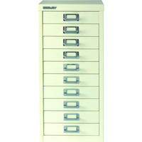 Bisley Multi-Drawer Cabinet 29 inches A4 10 Drawer White-0