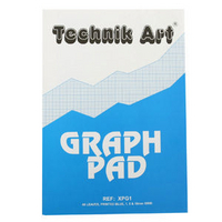 Technik Art Graph Pad A4 1/5/10mm 40 Leaf XPG1-0