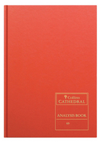 Collins Cathedral Analysis Book Cash Columns 96 Pages 69/12.1 811112/X-0