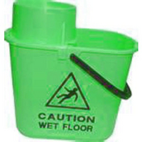 Mop Bucket Wringer 15L Green SM15GREEN-0