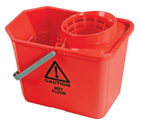 Mop Bucket Wringer 15L Red SM15RD-0