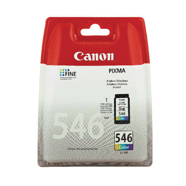 Canon cl-546 colour ink Cartridge CMY 8289b001-0