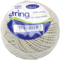 County Cotton String Ball Medium 40m C172-0