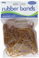 County Rubber Bands Natural 50gm-0