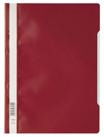 Durable Clearview Folder A4 Red Pk50 2573/03-0