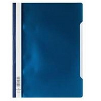 Durable Clearview Folder A4 Dark Blue Pk50 2573/07-0