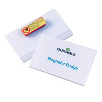 Durable Magnet Badge 54x90mm Pk25 8117/19-0