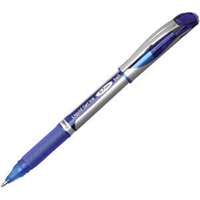 Pentel Energel XM Metal Tip Rollerball Pen 0.7mm Blue BL57-C Pk12