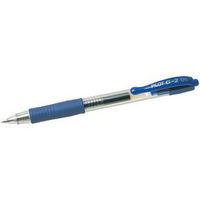Pilot G205 Retractable Gel Pen Blue 040101203 Pk12