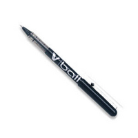 Pilot V-Ball Rollerball Pen 0.3mm Line Black BLVB5-01 Pk12