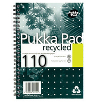 Pukka Pad Quality Recycled A5 Pad 80gsm 110 Pages RCA5110