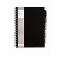 Pukka Pad A4 Project Book 250 Leaves Black
