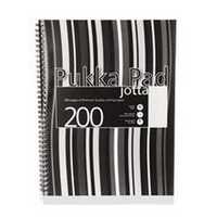 Pukka Pad Jotta Pad A4 Polypropylene Cover Black Stripe JP018(5)