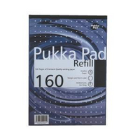Pukka Pad Refill Pad A4 400 Pages Blue REF400