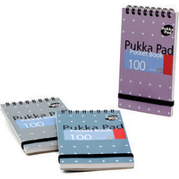 Pukka A7 Metallic Pocket Notebook Pk6