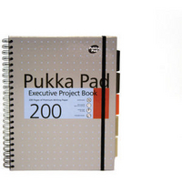 Pukka Pad A4 Executive Metalllic Project Book Assorted PP16970