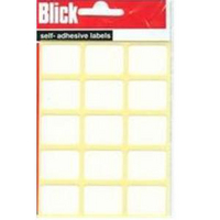 Blick Labels Bag 19x25mm White Pk105 RS001652
