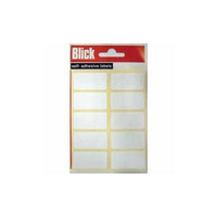 Blick Labels Bag 19x38mm White Pk70 RS003151