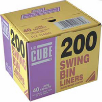 Le Cube Swing Bin Liner Dispenser PkPk 200 0480