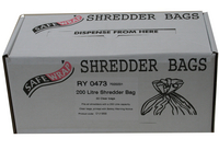 Safewrap Shredder Bag 200L Pk50 RY0473