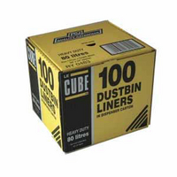 Le Cube Dustbin Liner Dispenser Pk100 0483