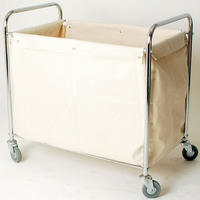 Linen Truck With Bag Silver 356926