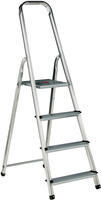 Aluminium Step Ladder 4 Steps Plus 358738