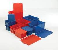 Maxi Storemaster Crate/Lid Blue 374342