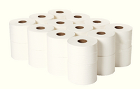 2Work 2 Ply White Micro Twin Toilet Roll 125m JWH102-0