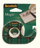 Scotch Magic Tape 19mm x 25mm On Dispenser-0