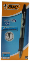 Bic Velocity Retractable Gel Rollerball Pen Medium Black 829157-0
