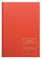 Collins Cathedral Analysis Book Cash Columns 96 Pages 69/4.1 811104/9-0