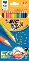 Bic Kids Colouring Pencil Wallet of 12 829029-0