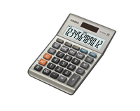 CS 12-digit Cost/Sell/Margin/Tax Calculator Silver-0