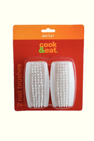 Plastic Nail Brush Twin Pack CL.190/2-0