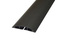 D-Line Black Light Duty Floor Cable Cover 80mm x 1.8m Long CC-1-0
