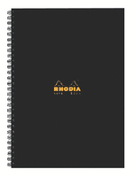 Rhodia Business Book A4 Wirebound Hard Back Black Pk 3 119232C-0