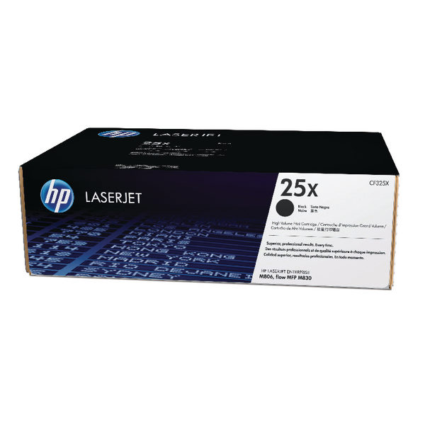 HP 25X Laserjet Toner Cartridge CF325X Black CF325X-0