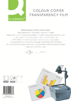 Q-Connect Laser Copier Film Colour A4 Pk 50 KF00533-0